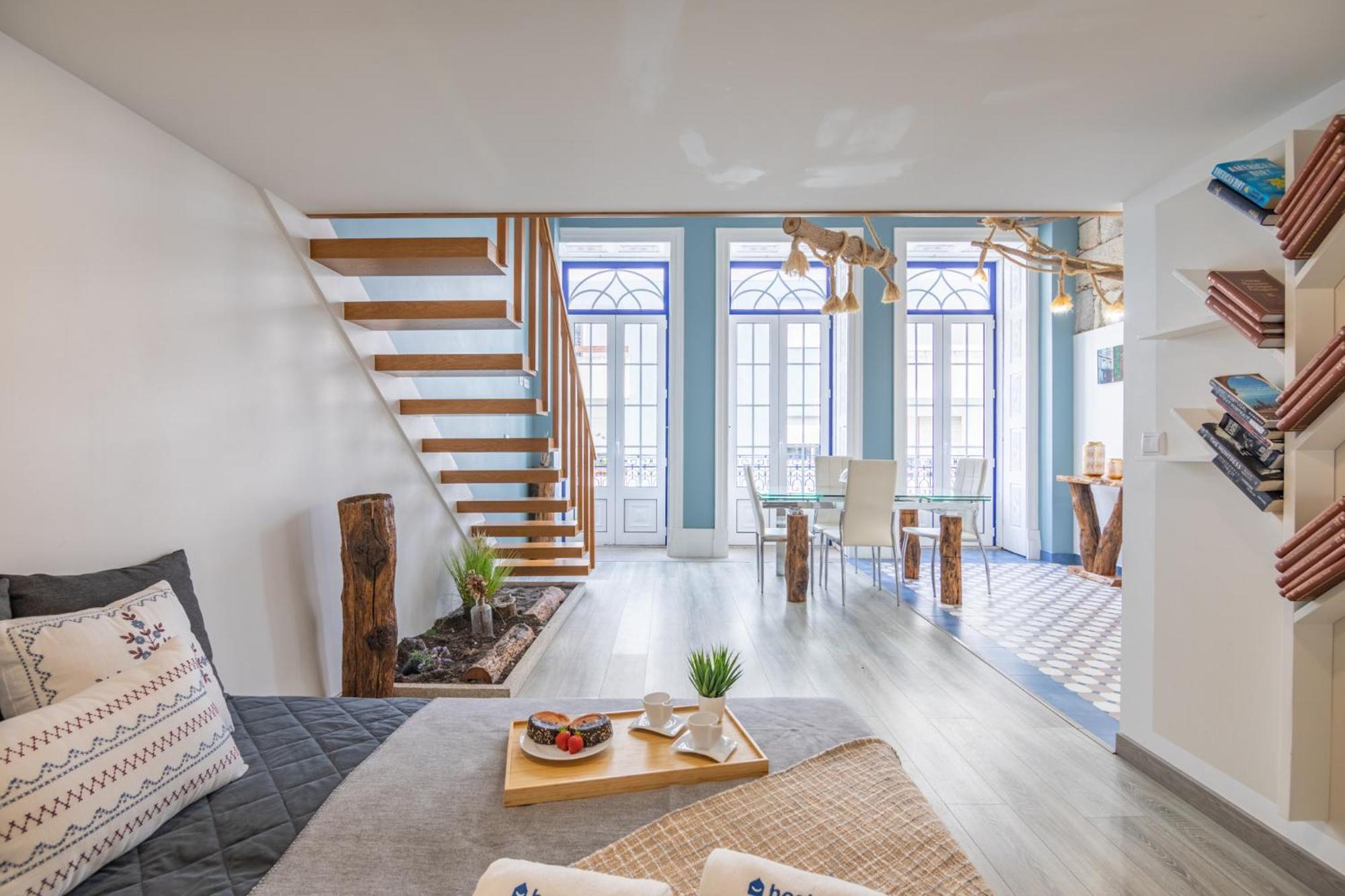 Deluxe Spacious Flats W Mezzanine By Host Wise Apartment Порто Екстериор снимка